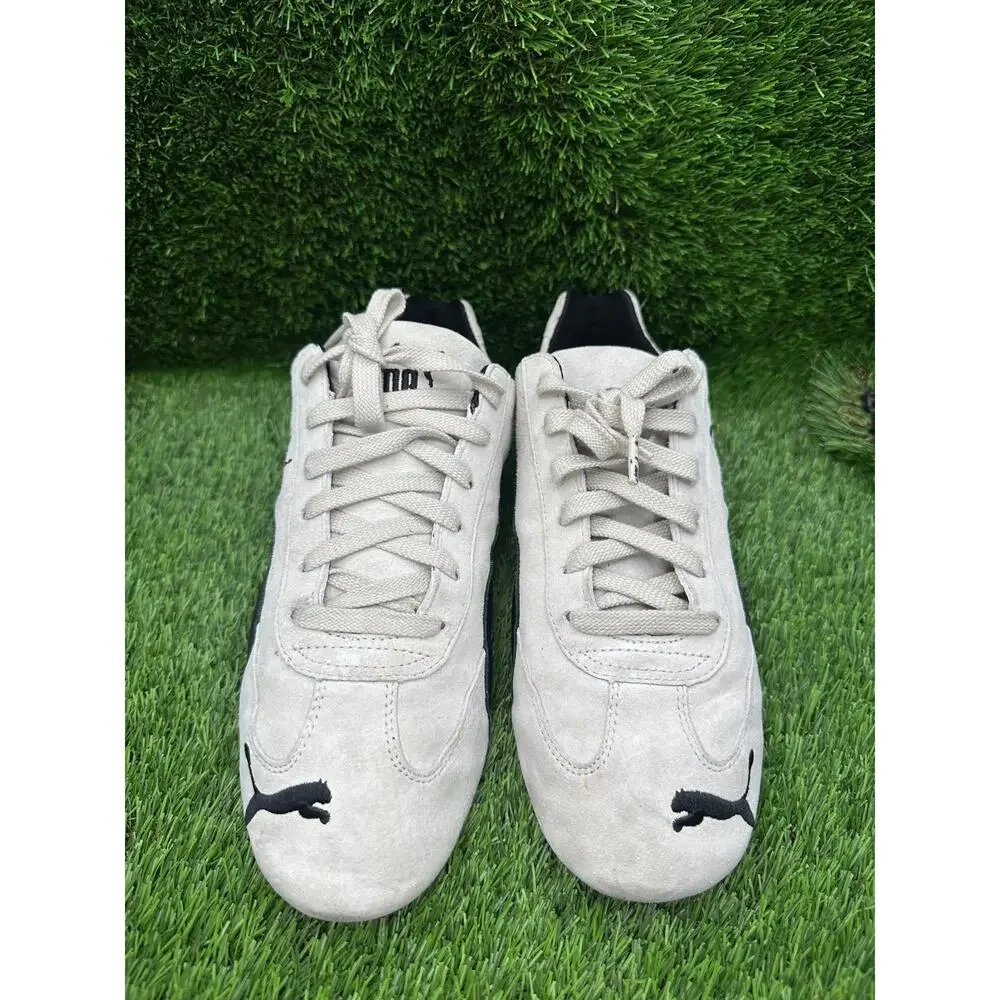 Puma Speedcat 403175-01 Athletic Sneaker Men's 10.5 White Leather Running Gym